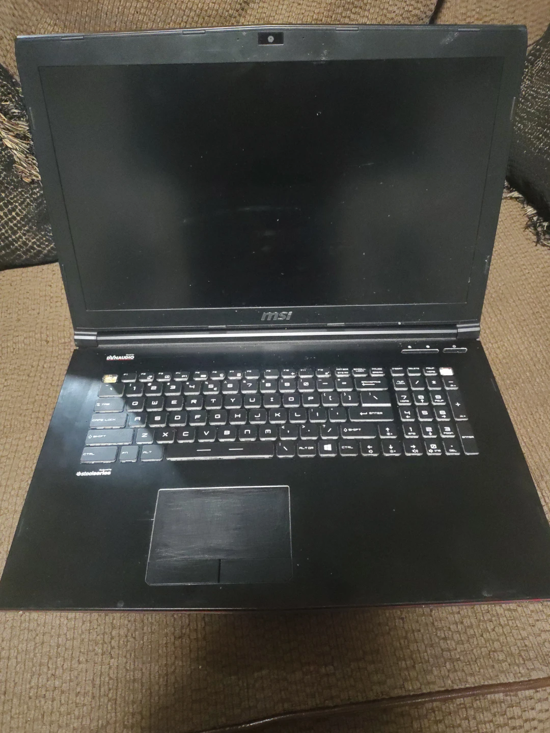 (for parts)MSI Gaming Series Laptop