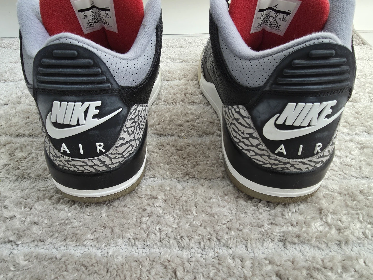 Jordan 3 Black Cement - photo 3
