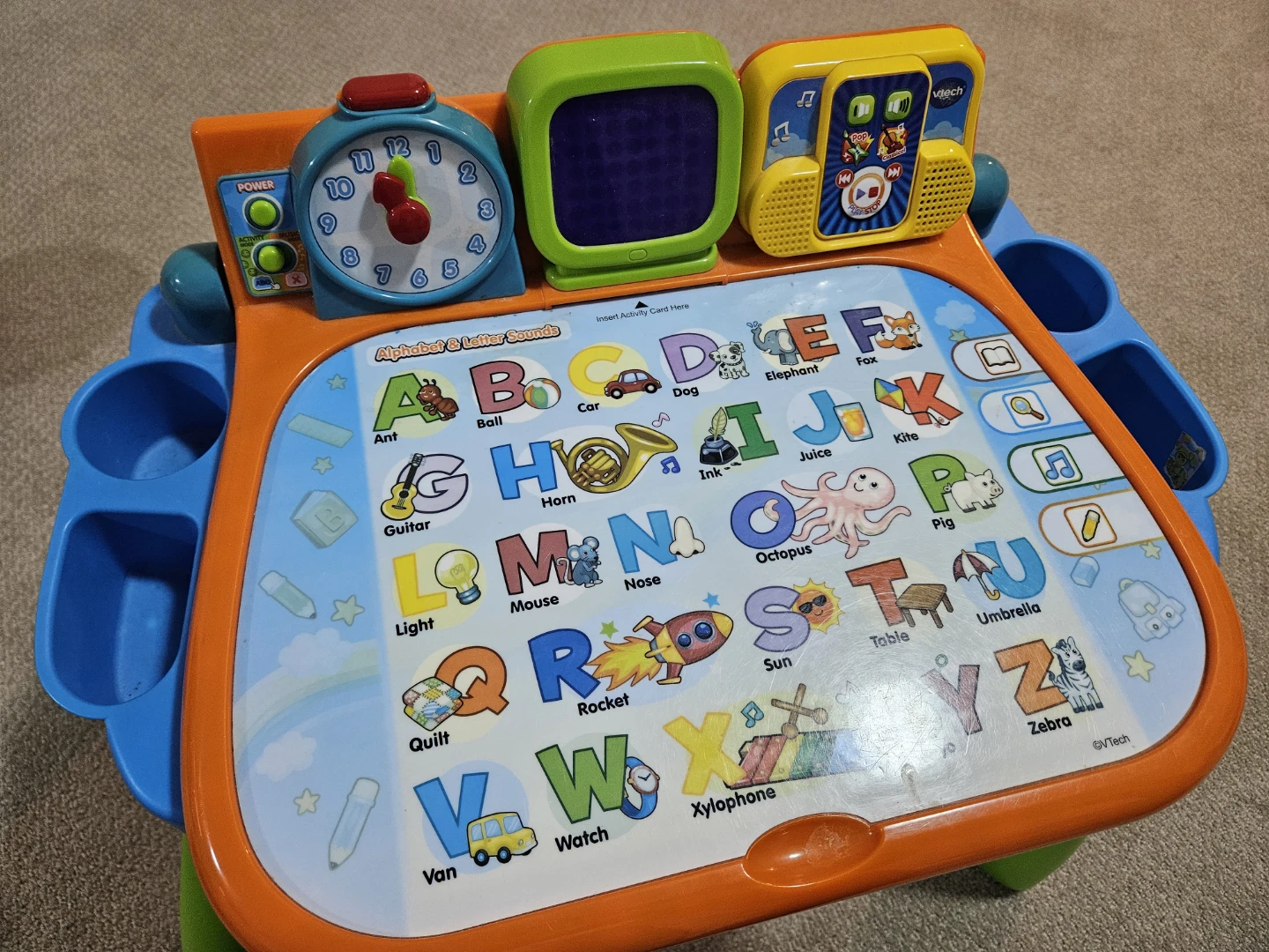 VTech Alphabet Learning Activity Table - photo 2