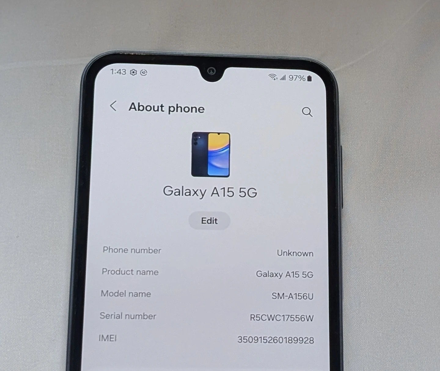 EXCELLENT CONDITION Samsung Galaxy A15 5G 138GB Xfinity Phone - photo 2