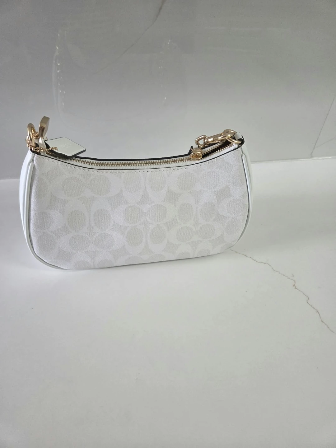 Coach White Teri Shoulder Bag - photo 3