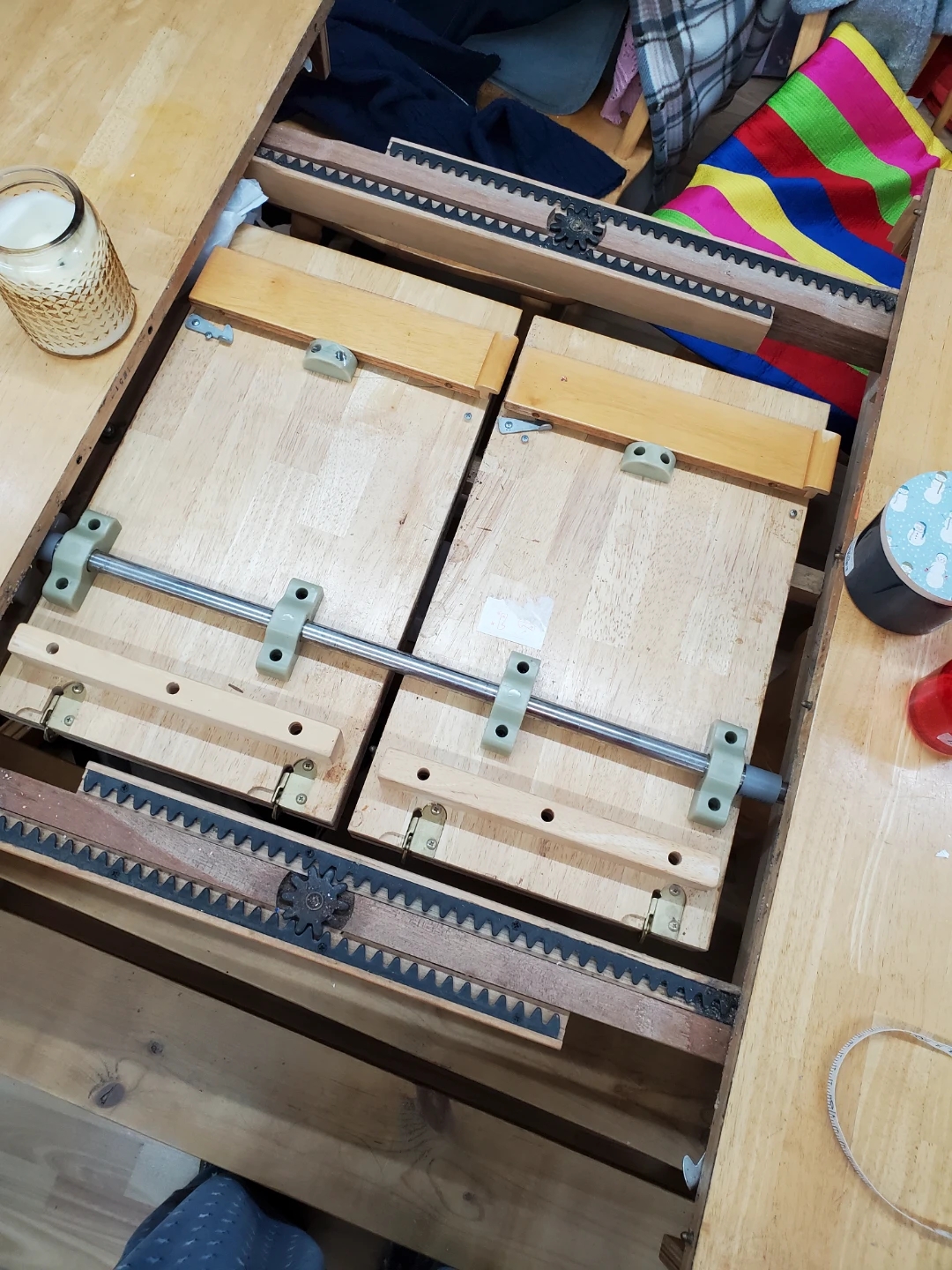 Wooden Extendable Dining Table - photo 3