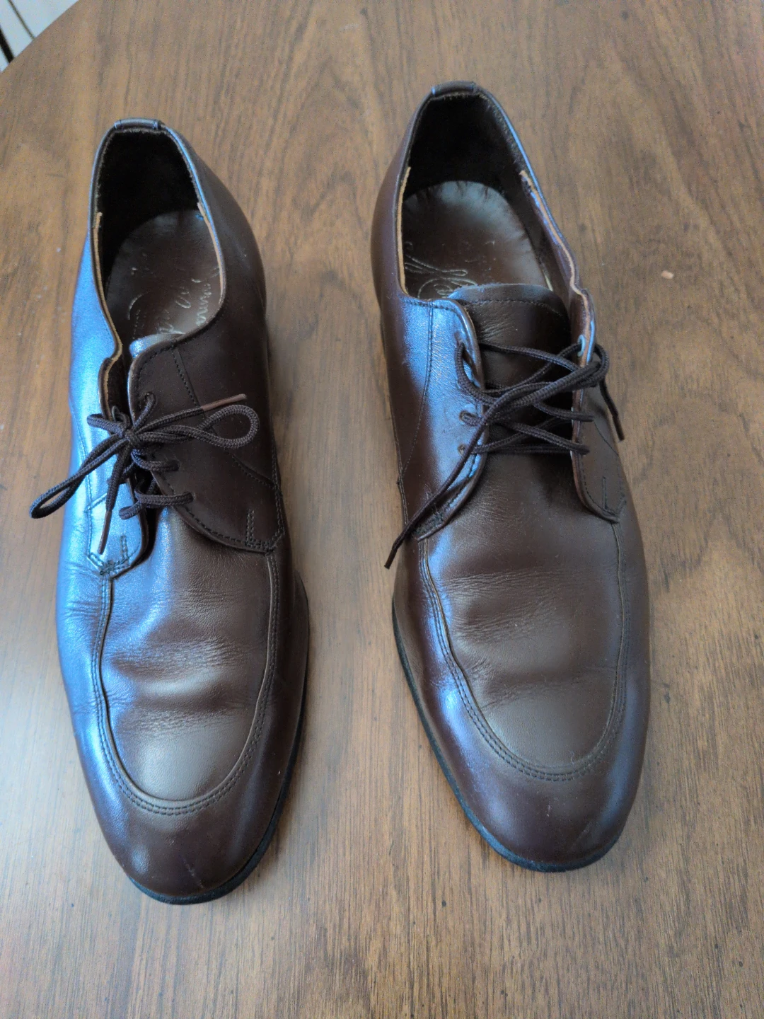 Jarman Handcrafted Brown Leather Shoes - photo 2