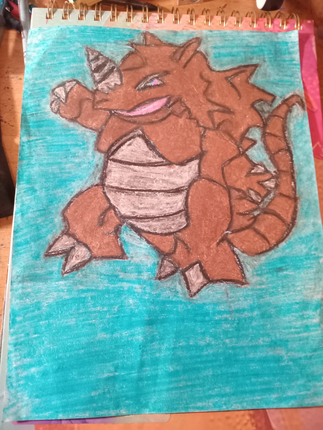 RHYDRON DRAWING BY CUSTOM ARTIST SHERWIN