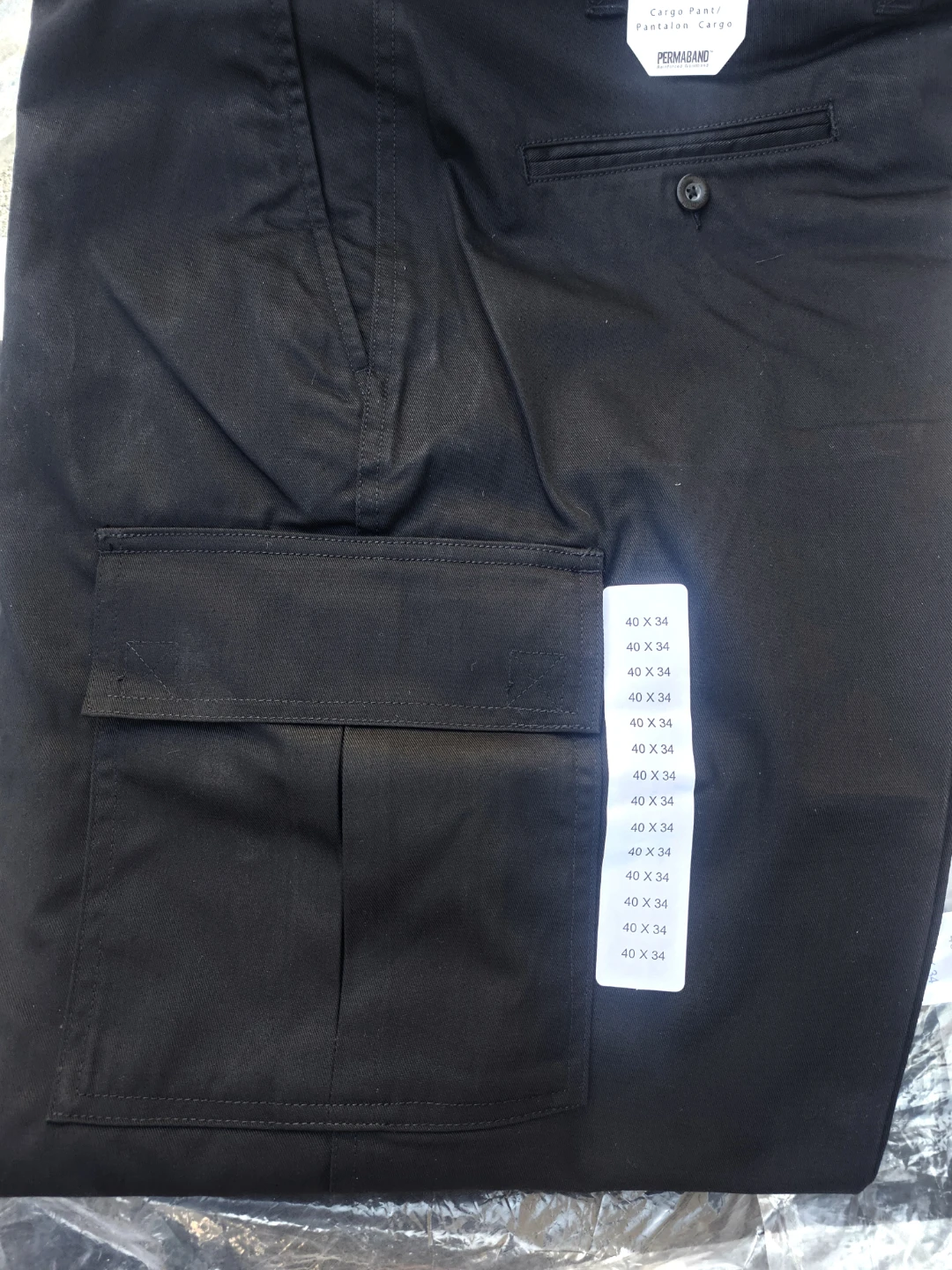Very good quality NEW Black Cargo Pants