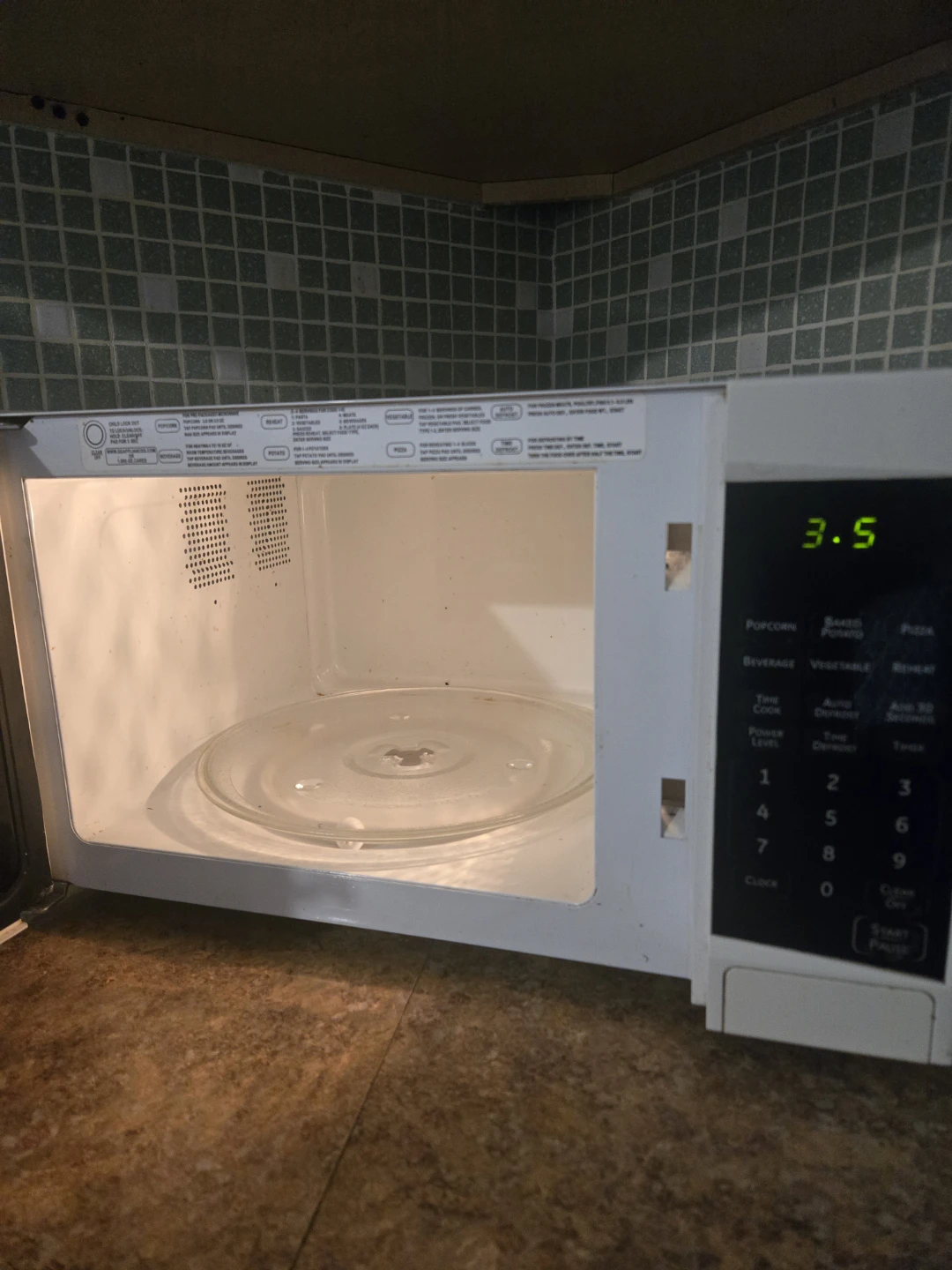 Microwave HP Hewlett Packard - photo 2