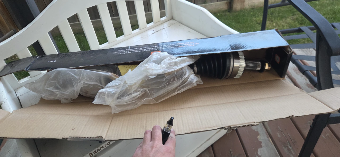 Worldparts New CV Axle Shaft Assembly - photo 2