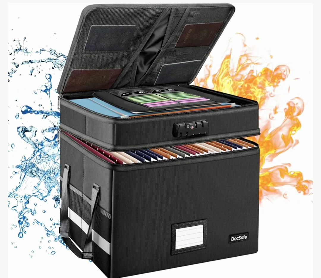 DocSafe Fireproof File Storage Box