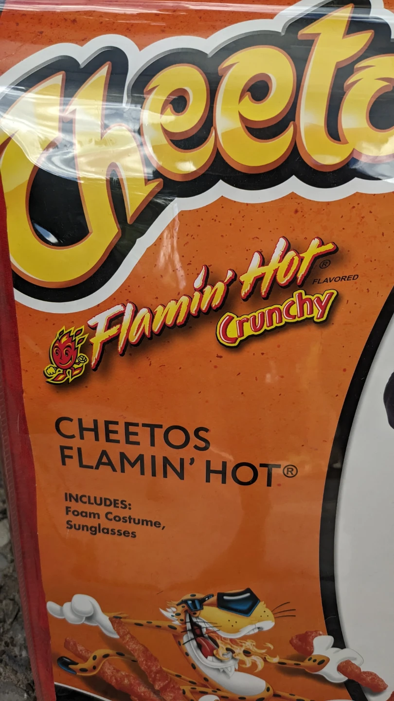 Cheetos Flamin' Hot Adult Costume - photo 2