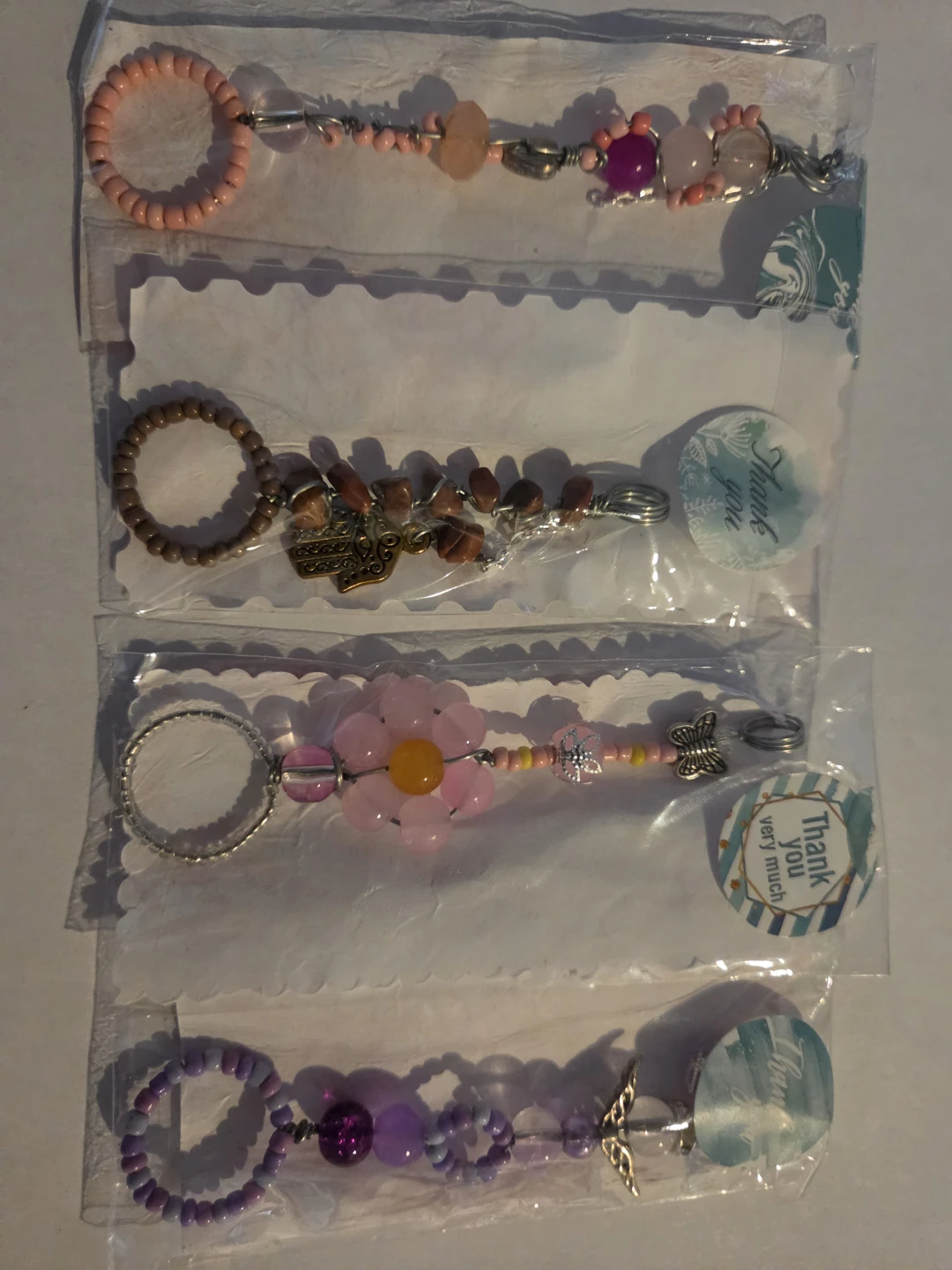 Handmade Beaded Ring Holders - photo 5