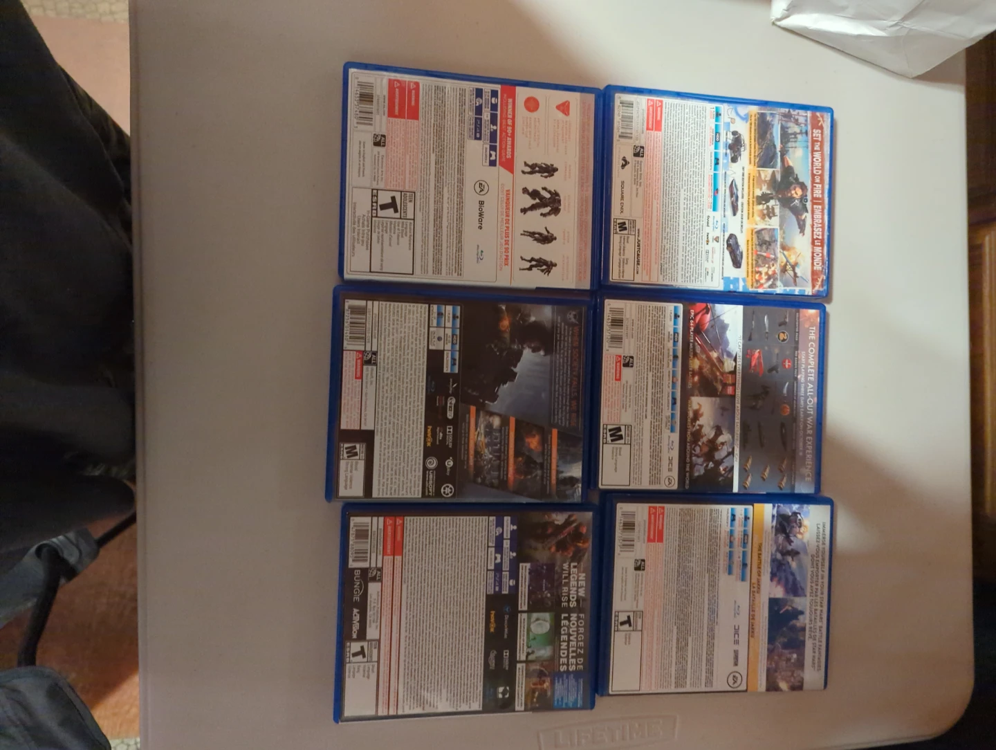 Set of 6 PS4 Games - photo 3