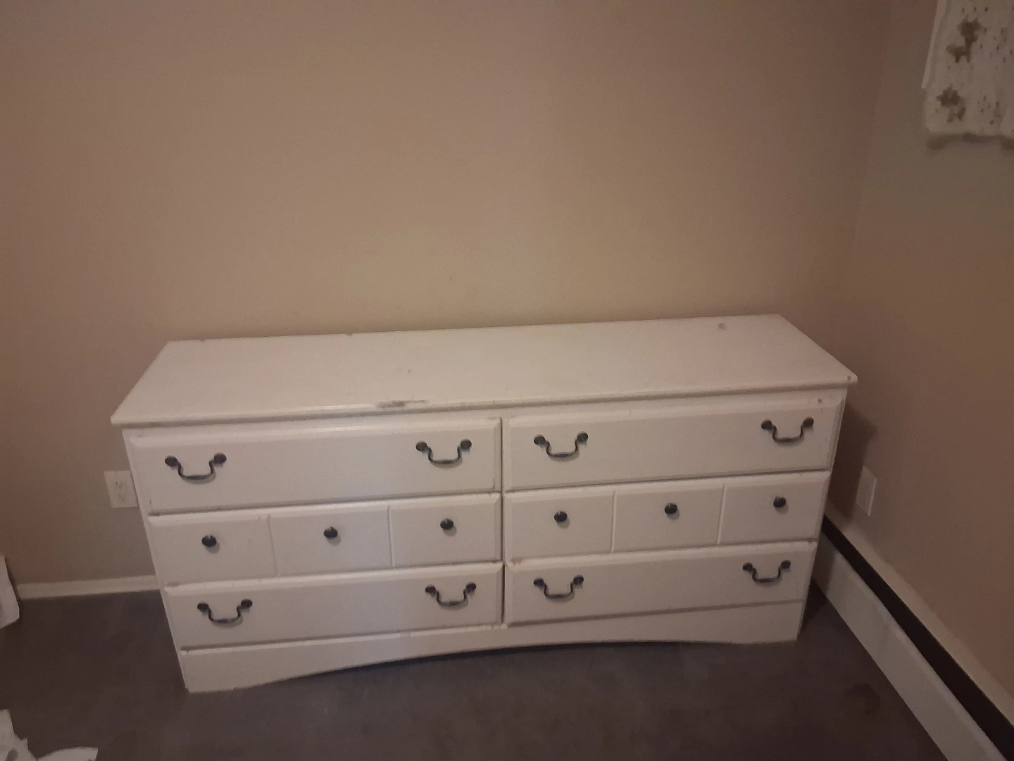 Handcrafted real wood Dresser