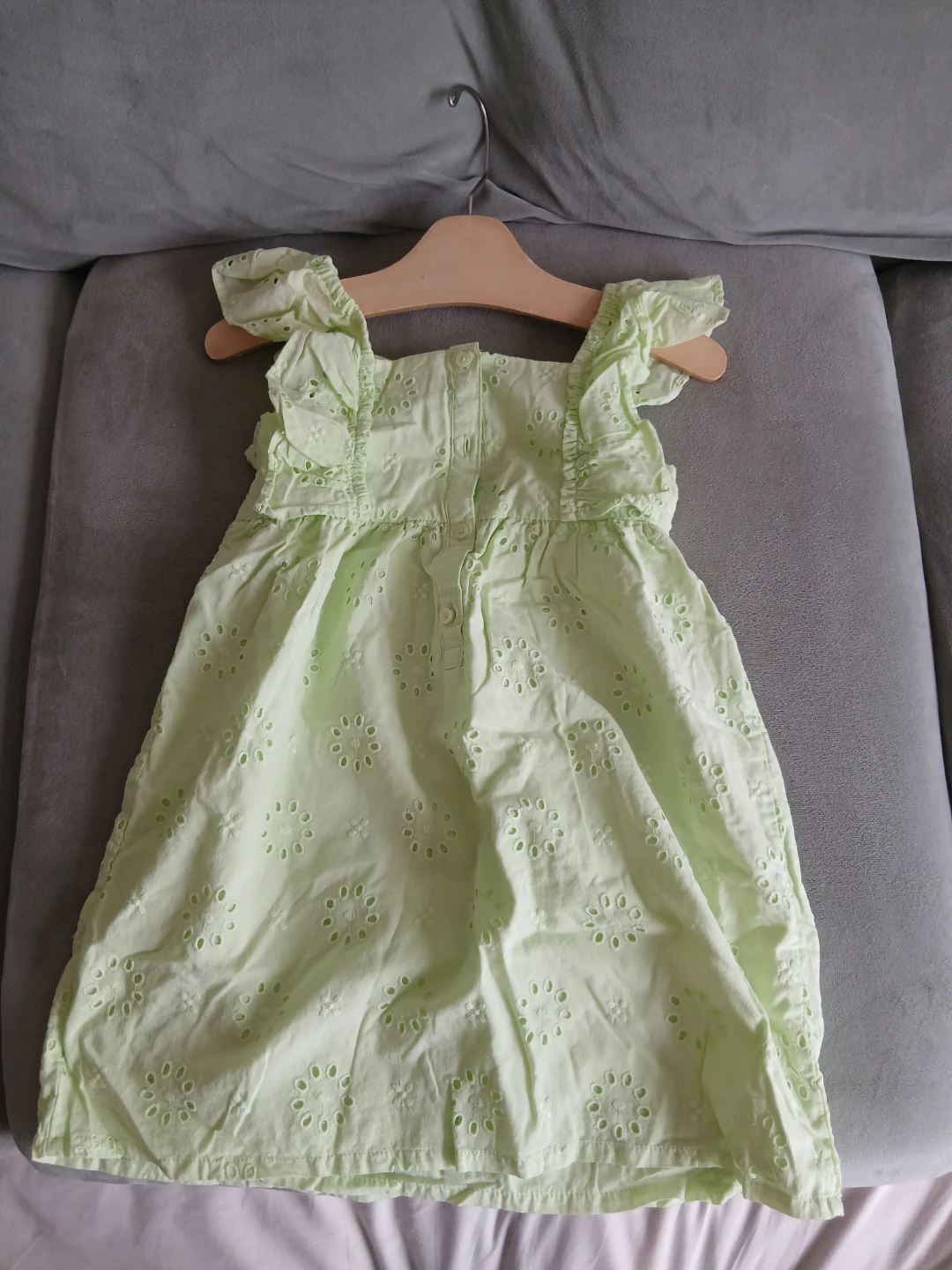 Light Green Eyelet Dress - photo 2