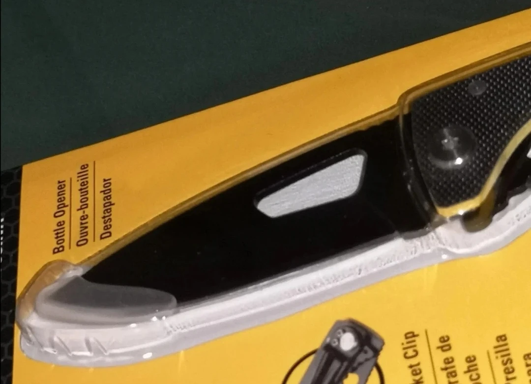 New CAT Folding Knife Tool + Bottle Opener - photo 4