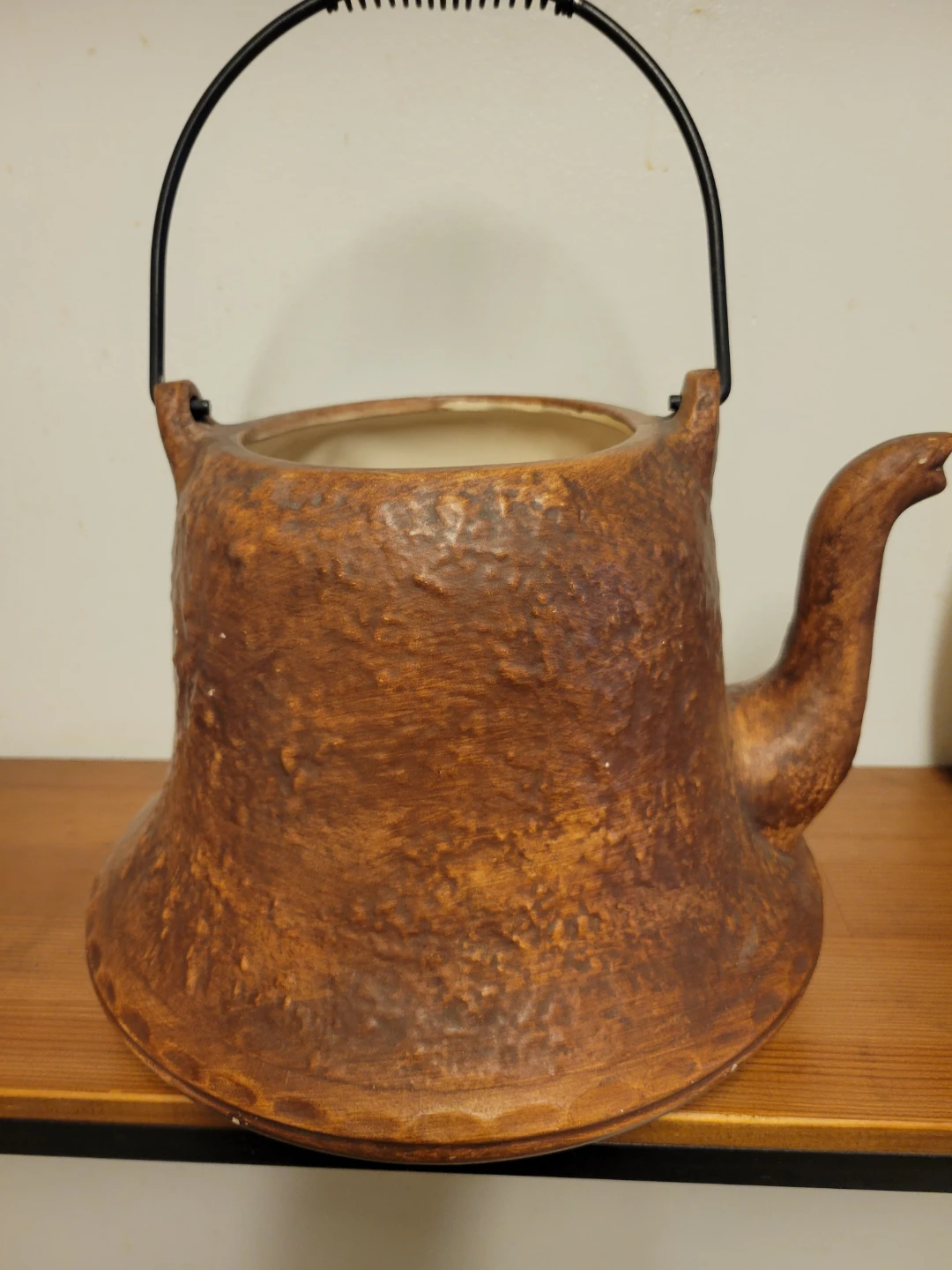 Vintage Ceramic Teapot with Floral Design - photo 4