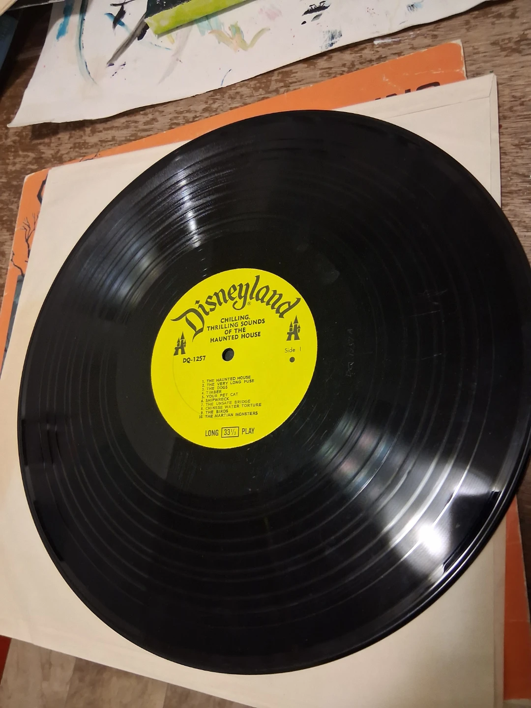 Disneyland Chilling, Thrilling Sounds of the Haunted House LP - photo 3