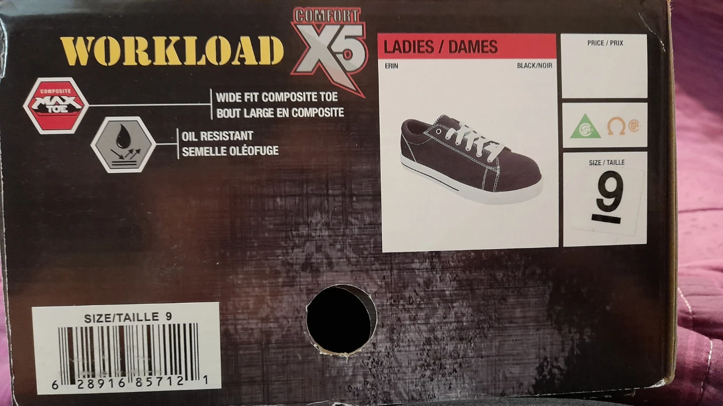 Workload X5 Erin Ladies Safety Shoes Size 9 - photo 5