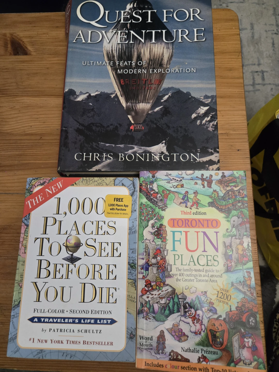 Travel books