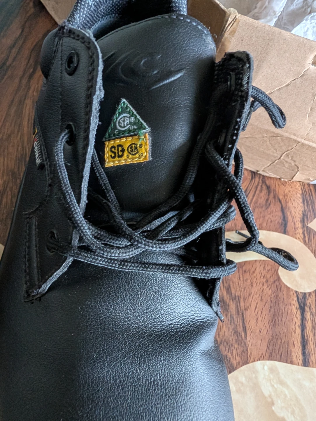 Dakota Black Safety Work Shoes - photo 2