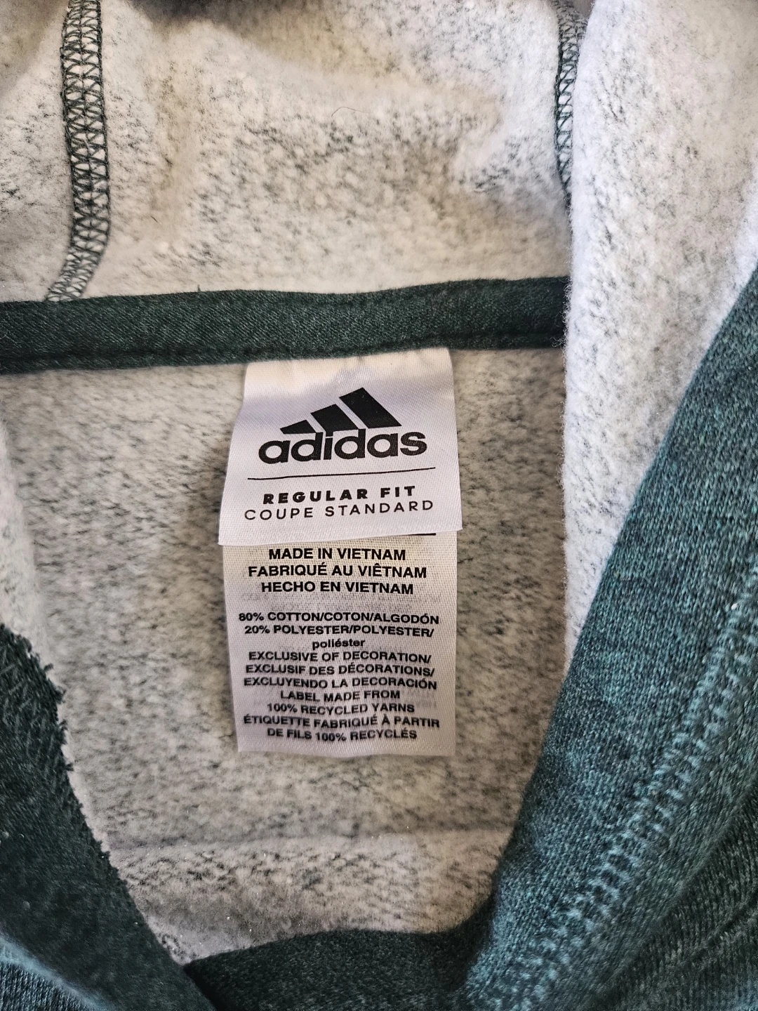 Adidas Hoodie Size 10/12 M - photo 2