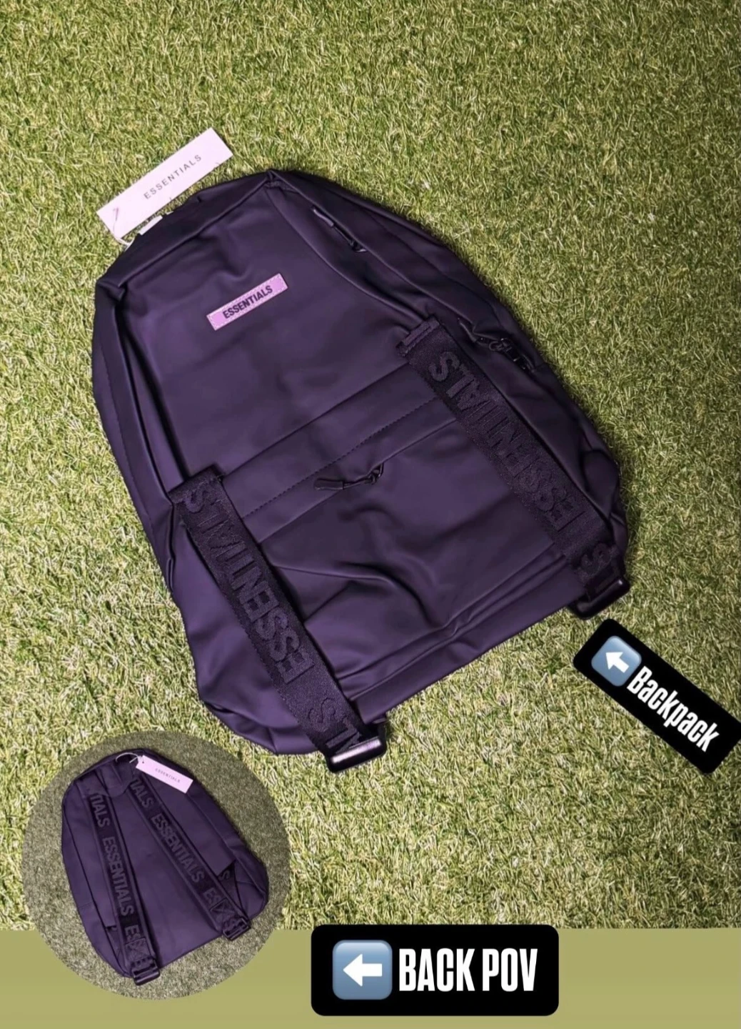 Essentials Backpack Black