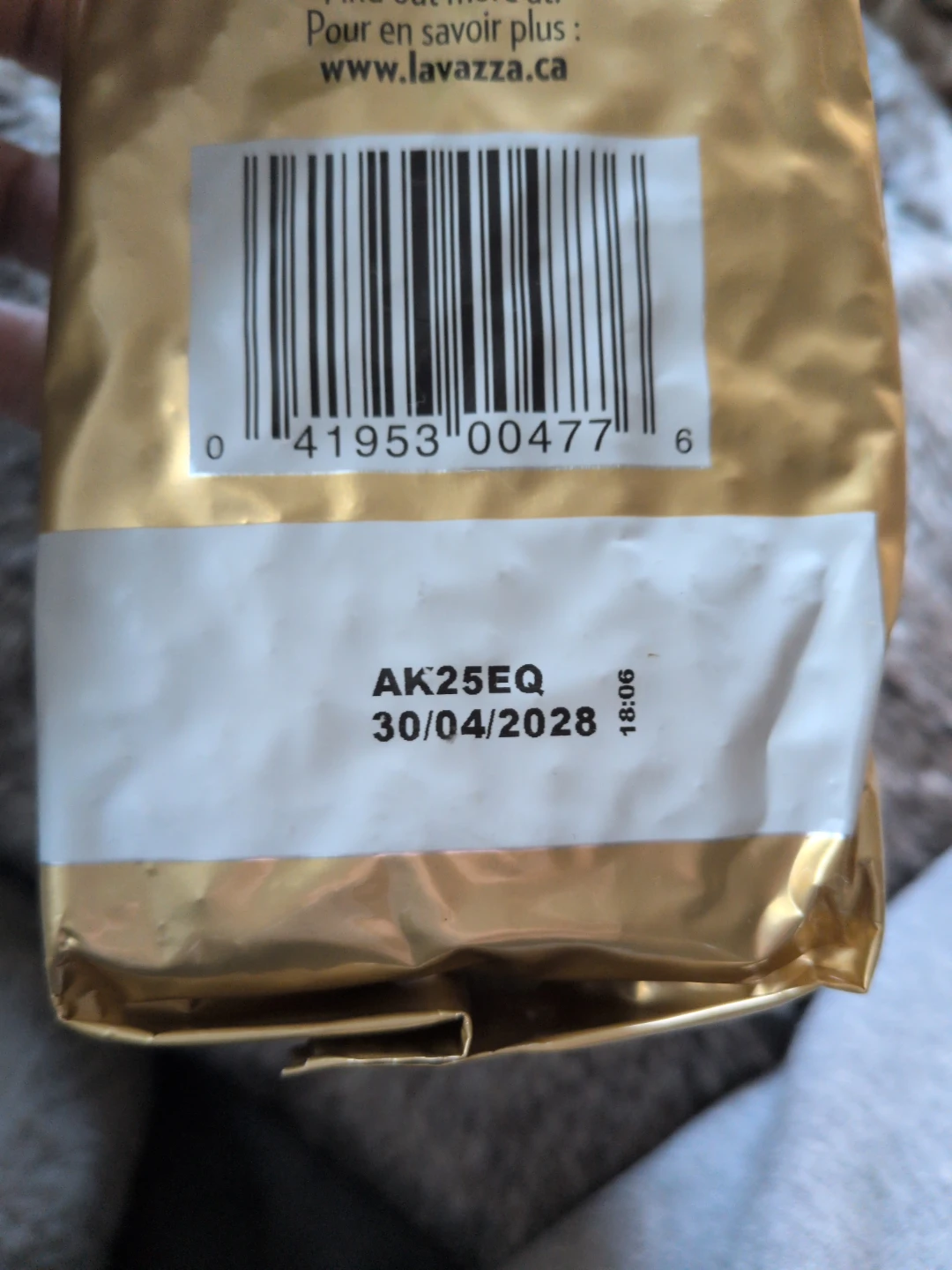 NEW 1KG BAG Lavazza Qualità Oro Whole Bean Coffee - photo 3