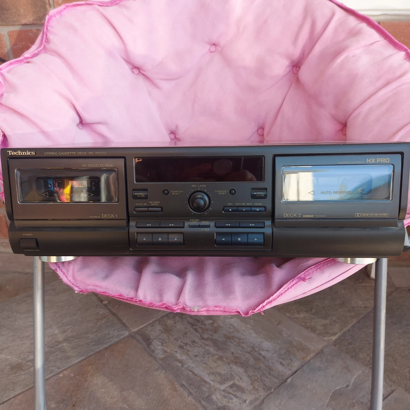 Technic Double Deck Cassette Player