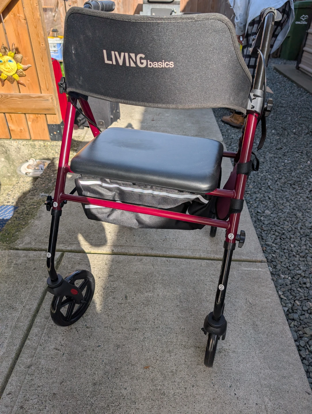 Living Basics Rollator Walker - photo 4
