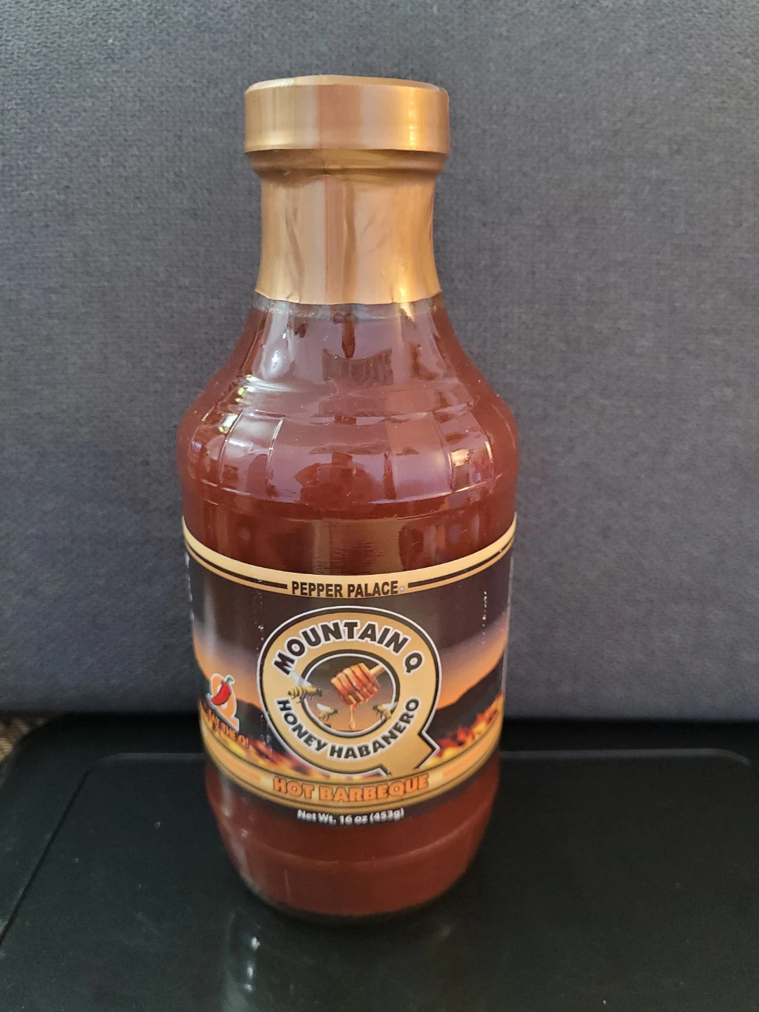 Pepper Palace Mountain Q Honey Habanero BBQ Sauce
