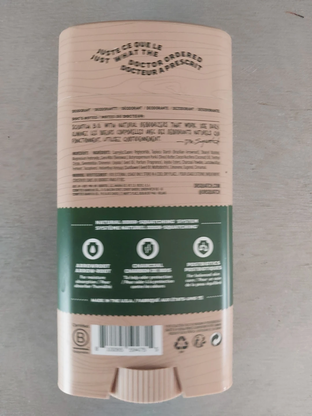 Dr squatch deodorant - photo 2