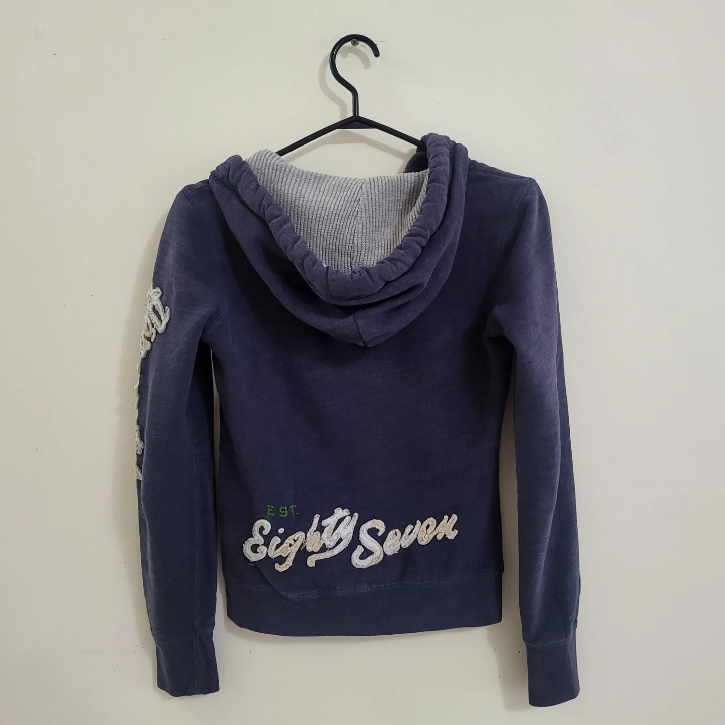 ​Aeropostale Navy Vintage Full-Zip Hoodie (Size XS) - photo 3