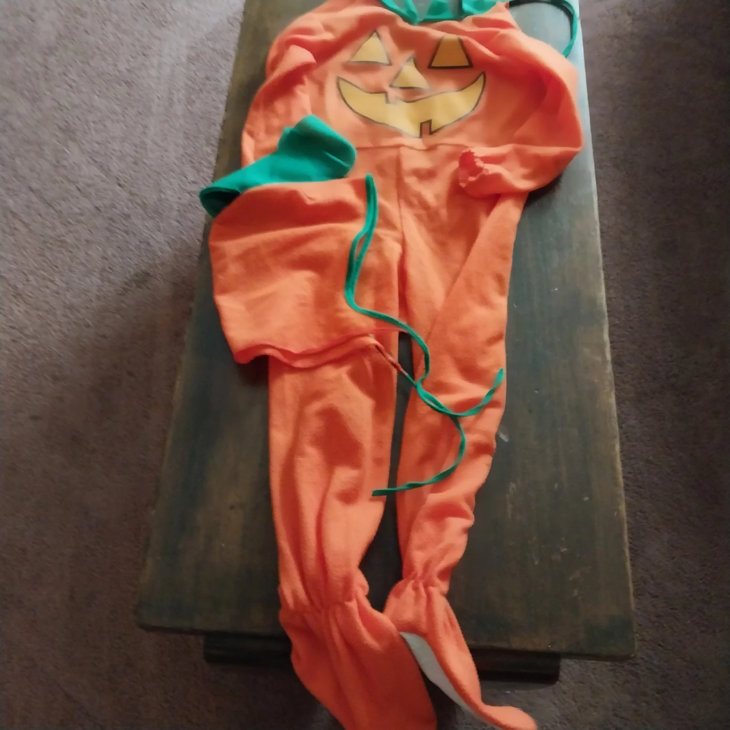 Halloon Pumpkin Costume for Toddlers