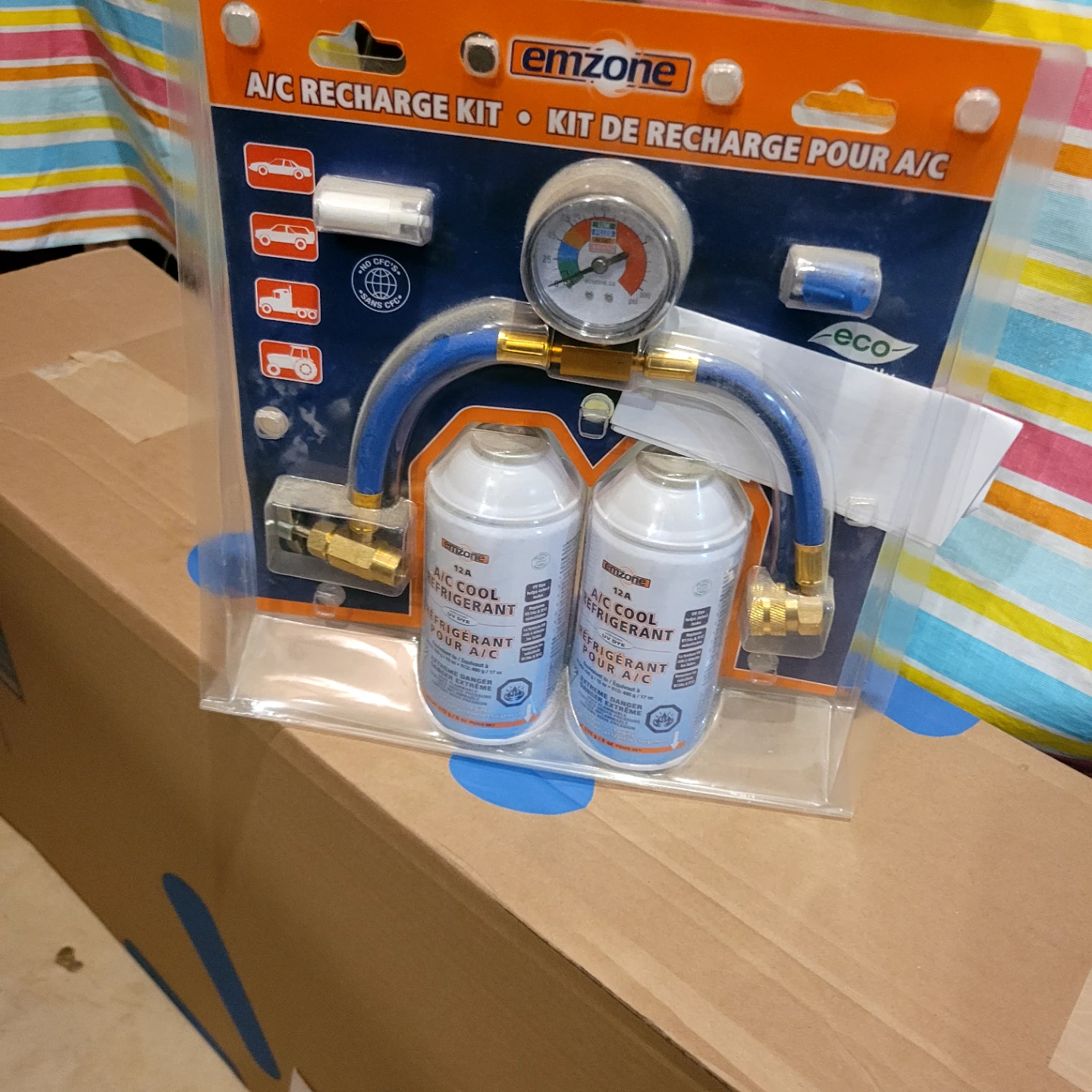 Emzone A/C Recharge Kit