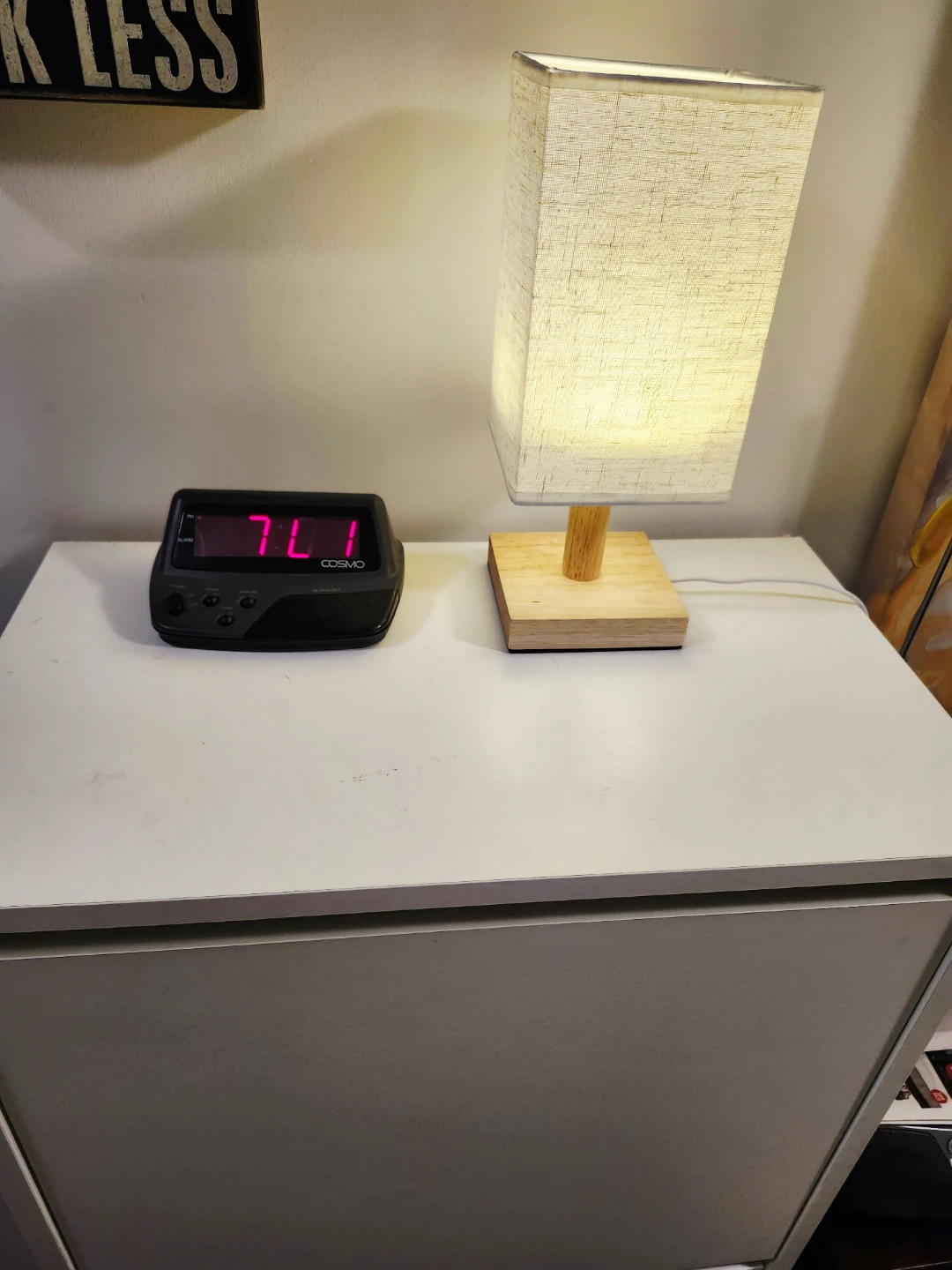 Slim White Shoe Cabinet with 3 Compartments - photo 2