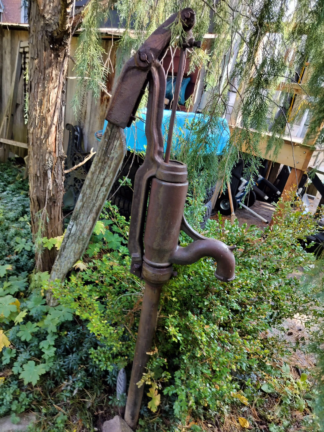 Vintage Cast Iron Hand Water Pump
