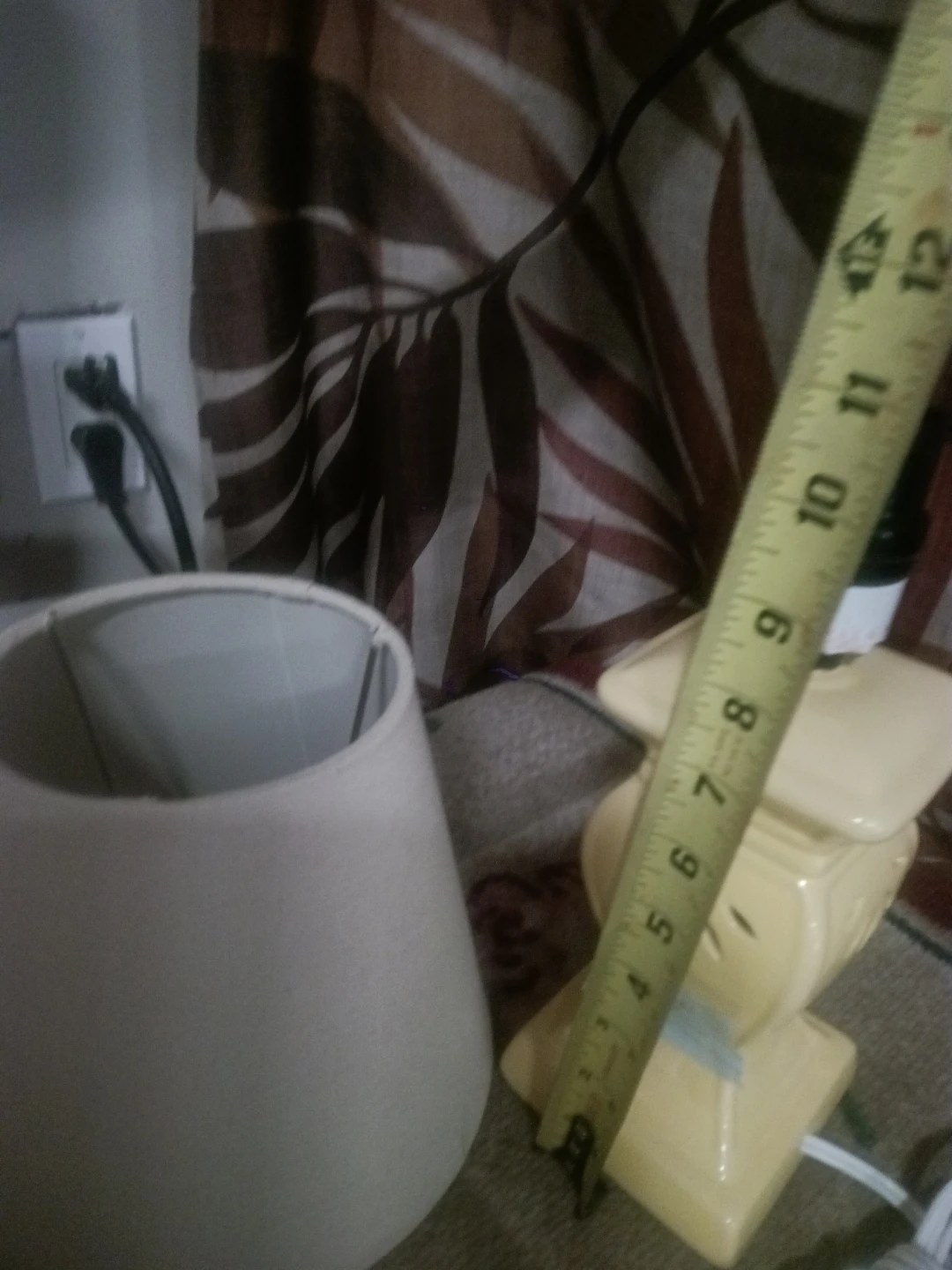 Cream Table Lamp - photo 3