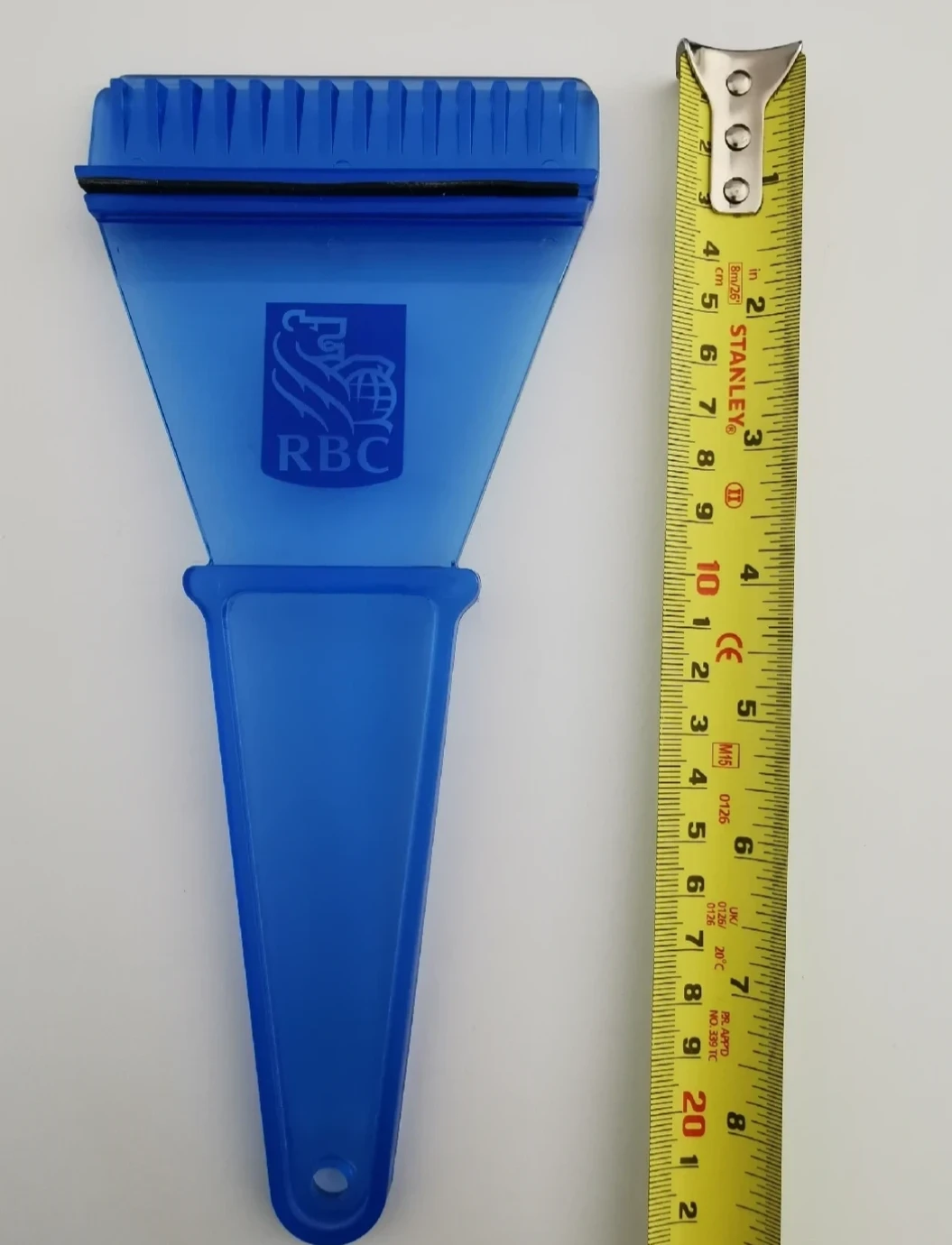 RBC Blue Plastic Ice Scraper