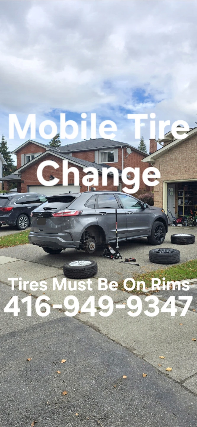 Tire swap assistance