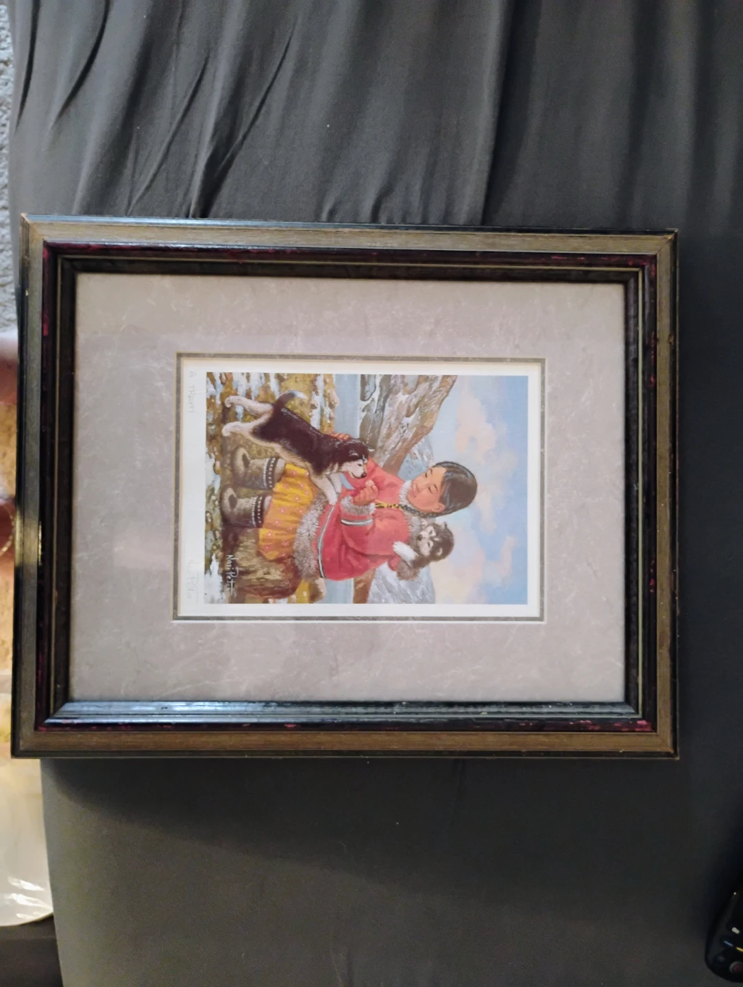 Noni Peter A Treat Framed Print - photo 3