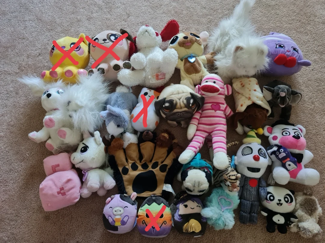 Assorted Stuffed Animals