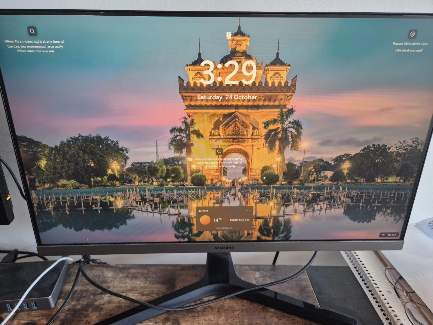 Samsung 24-inch Monitor S24R350FZN