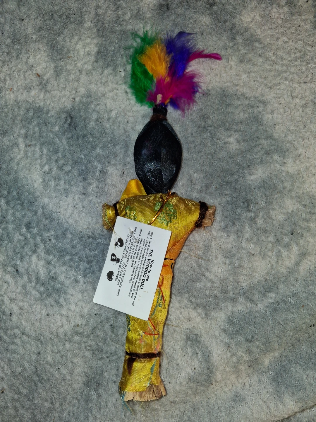 Novelty Voodoo Doll with Instructions - photo 2