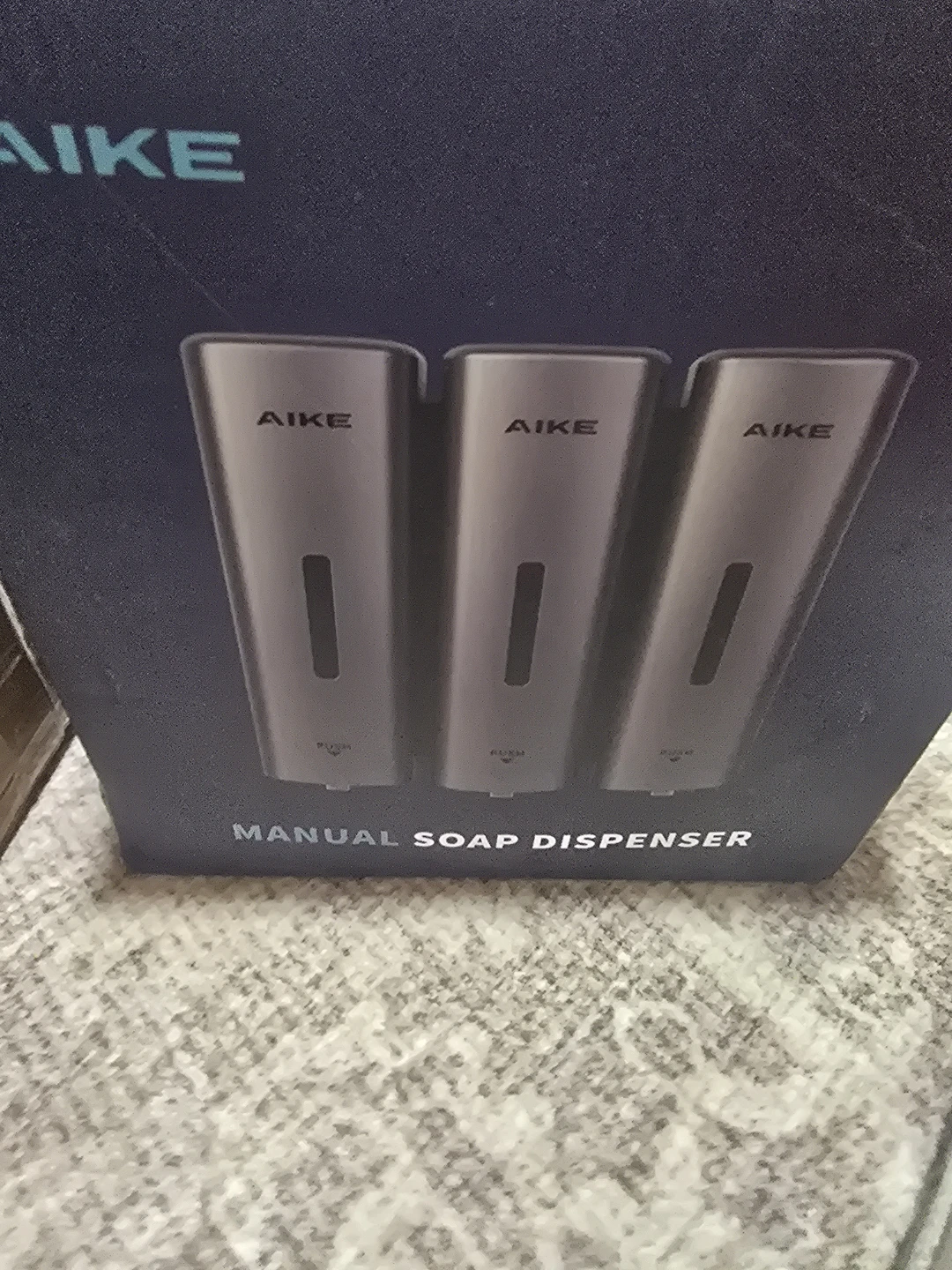 AIKE Manual Soap Dispenser Triple Set - photo 3