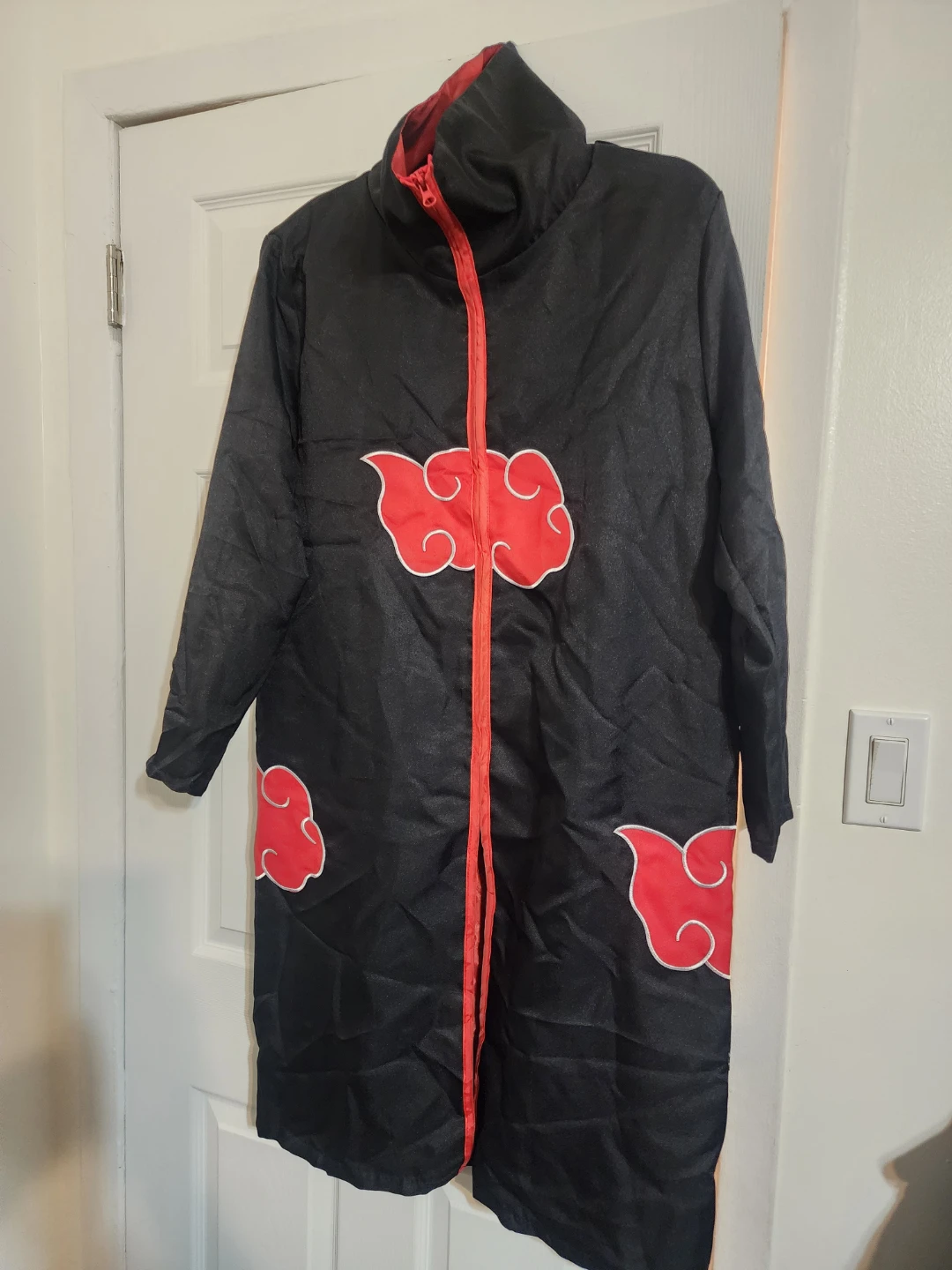 Akatsuki Cloak Naruto Cosplay Zize XS S M