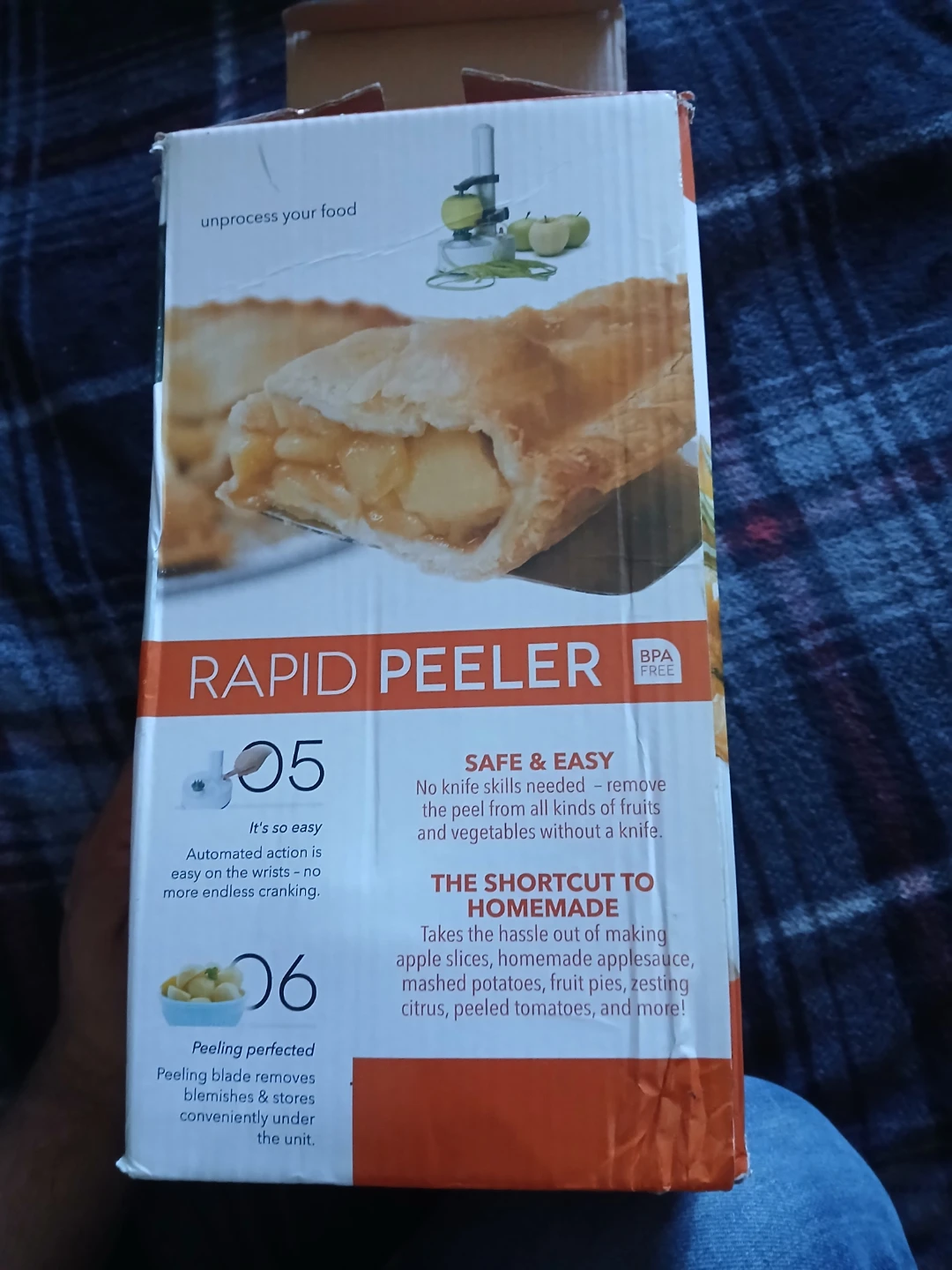 Rapid Peeler Electric Fruit and Vegetable Peeler - photo 3