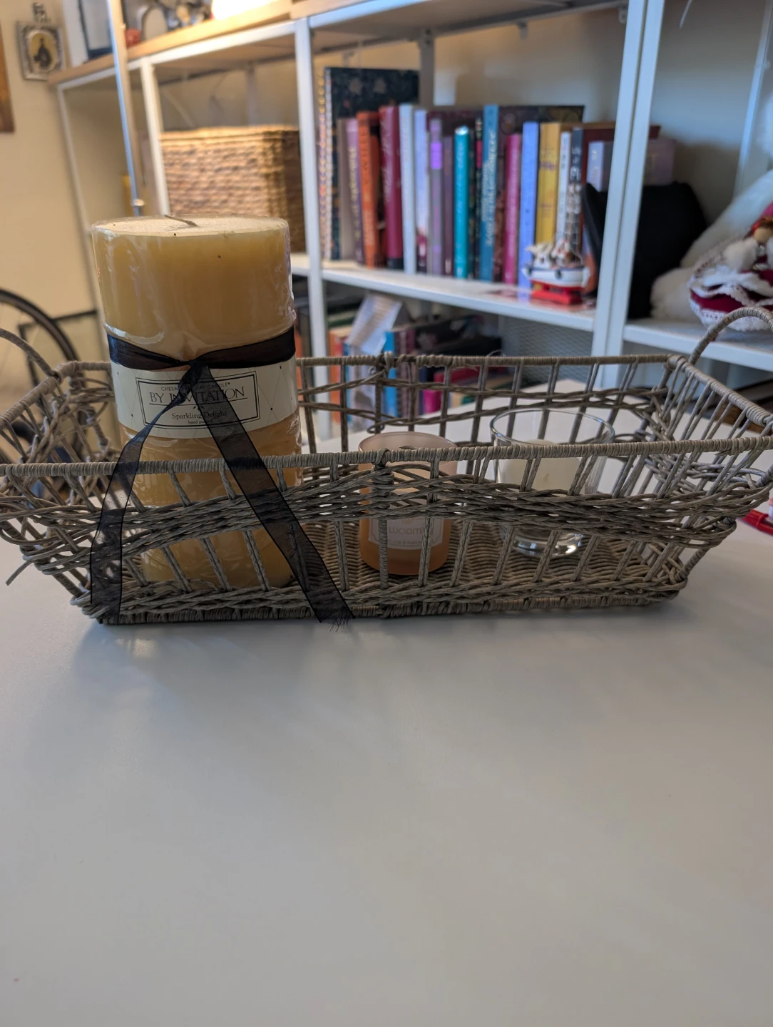 Chesapeake Bay Candle and Decorative Basket