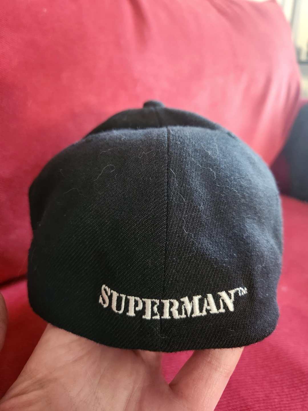SUPERMAN BLACK CAP SIZE (S/M) - photo 2