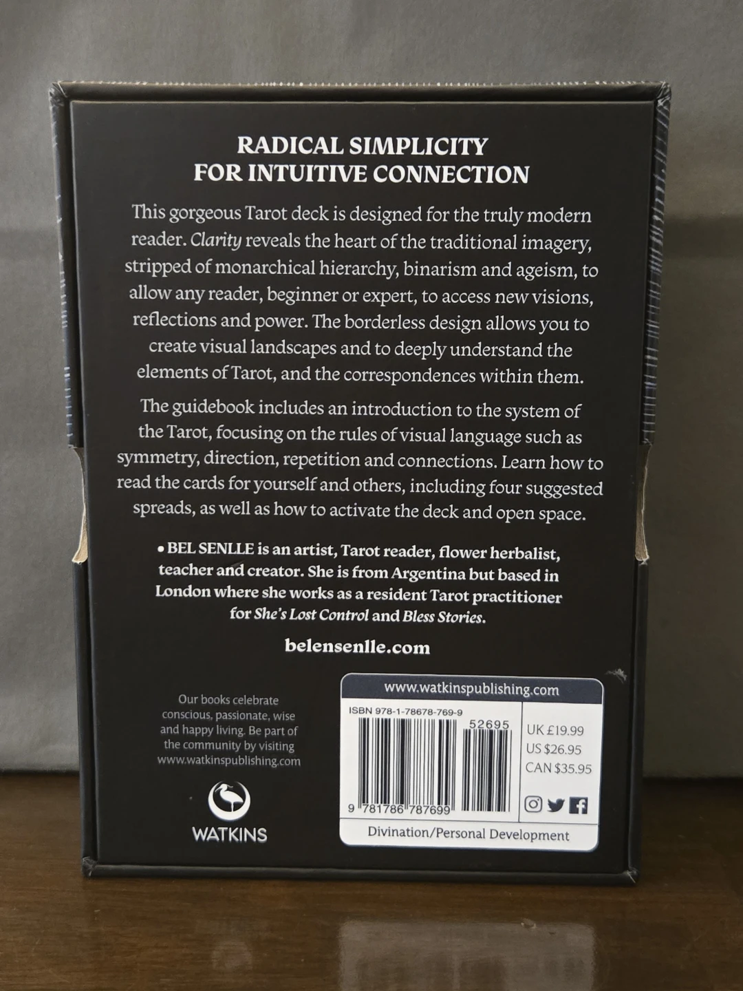 Clarity Tarot Deck by Bel Senlle - photo 2