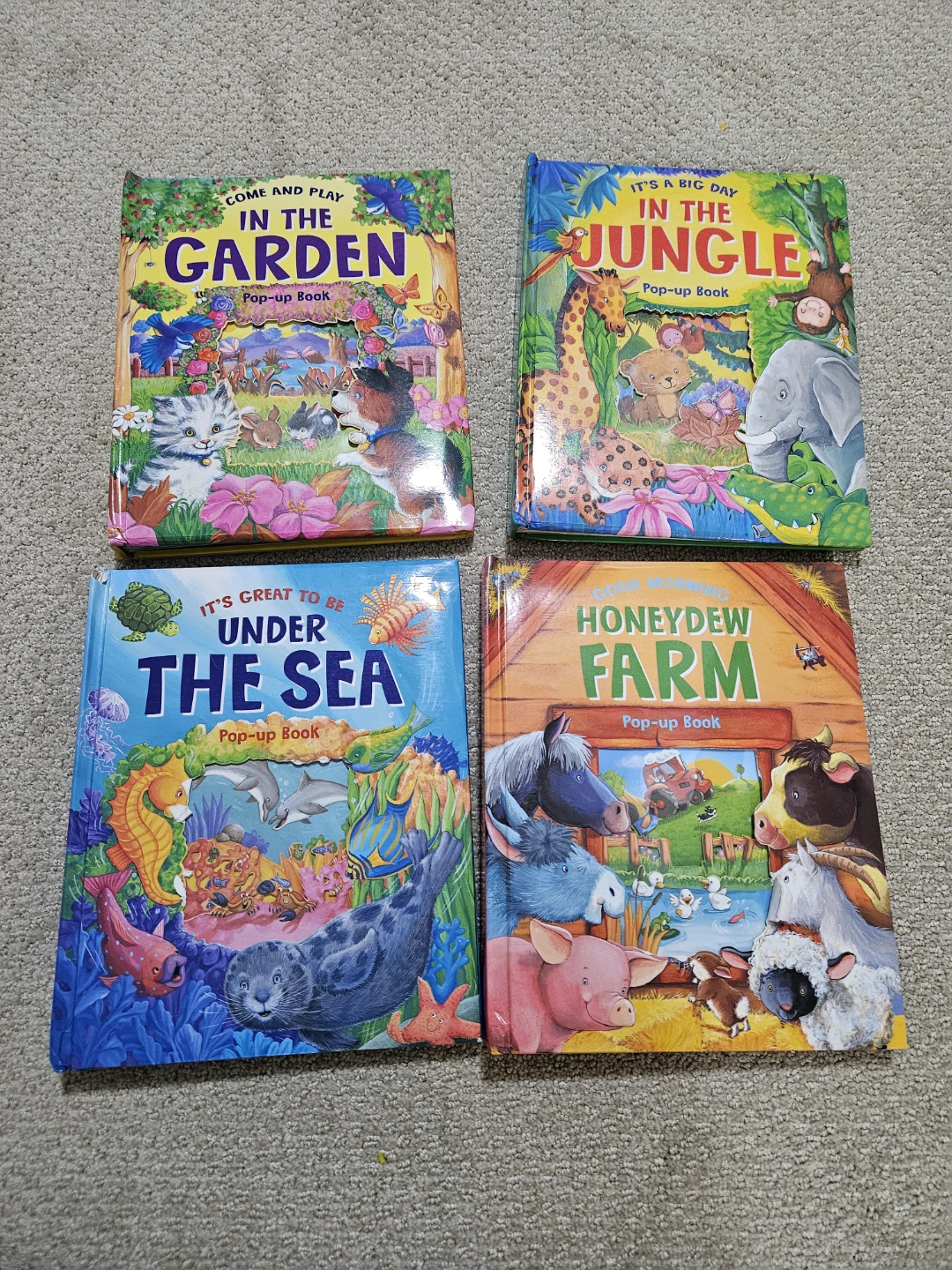 Set of 4 Children's Pop-Up Books - photo 2