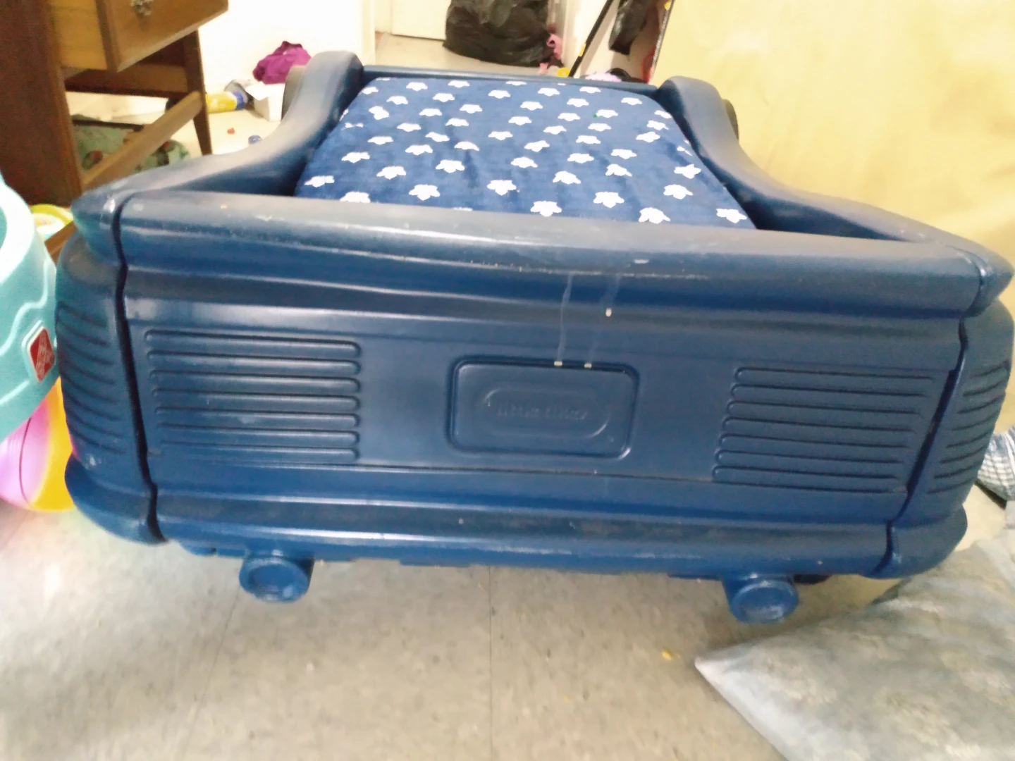 Little Tikes Blue Car Bed - photo 2